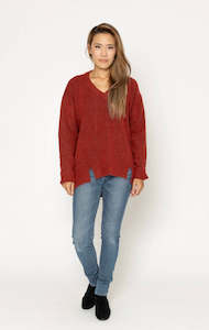Shirts Tops: Dean Jumper - Rust