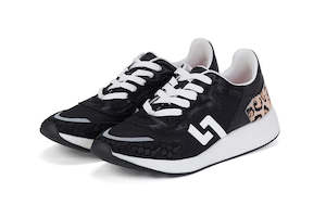Sneakers: Weekender Night Cat - Blk / Leopard