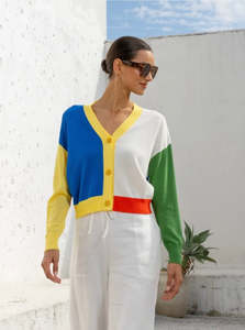Two By Two: Emilia Cardigan- Multi