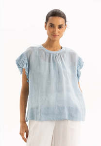 Delia Top - Sky Blue