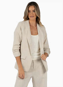 Outerwear: Seville Jacket - Natural