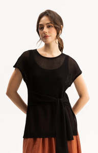 Shirts Tops: May Top - Black