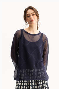 Bronx Top - Navy