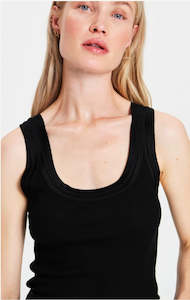 Maya Tank Top - Black
