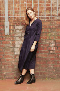 Margareta Dress - Navy