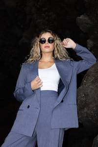 Billie The Label: Dylan Blazer - Denim