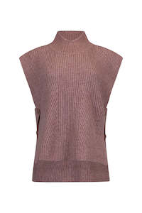 Madly Sweetly: Outta Way Tank - Dusky Pink
