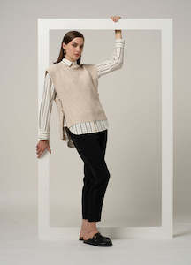 Madly Sweetly: Outta Way Tank - Latte