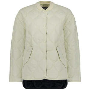Moke: Talei Quilt Jacket - Cream