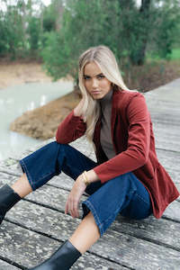 Blazers: Blondie Jacket - Rust