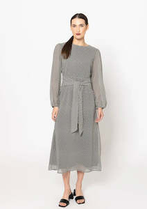 Sash Maxi Dress - Mono Cubisim