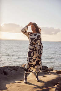 Tuesday Label: Maggie Dress - Mono Print
