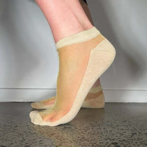 Minx: Sparkle Sock - Gold