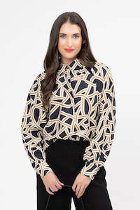 Seeking Lola: Lizzie Shirt - Ink Chain