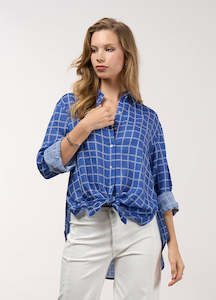 Wavelength Shirt - Cornflower Blue