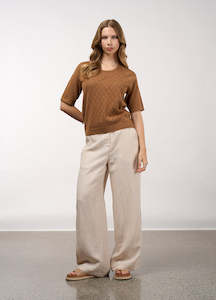 Madly Sweetly: Aspect Pant - Bone