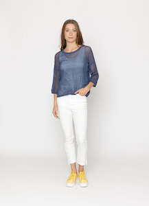 Rebe Top - Navy