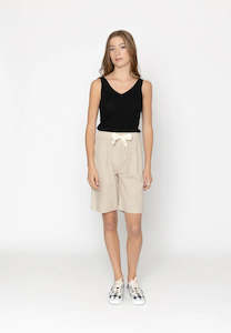 Ford Shorts - Linen - Oatmeal