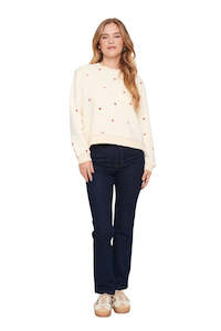 Dagna Sweatshirt - Ice Flame Hearts