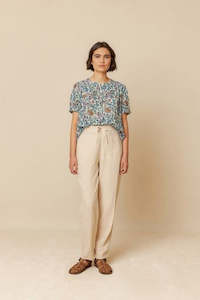 Paisley Print Blouse