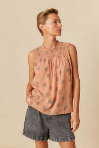 Indi Cold: Alta Blouse - Melocoton