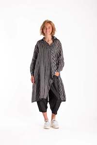 Deeanne Hobbs: Skylar Dress - Shadowy Stripe