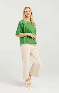 Et Alia: Mila Top - Lawn