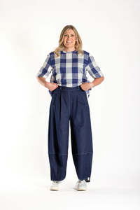 Deeanne Hobbs: Apartmento Pants - Denim (Lightweight)