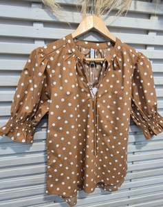 Honey Blouse - Cotton Caramel