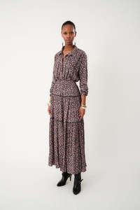 Sunset Skirt - Washed Black