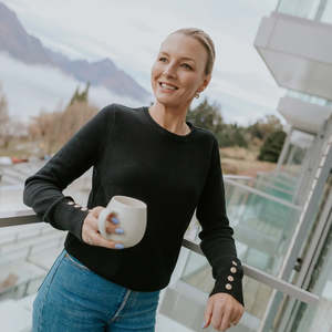 Moke: Anne Women’s Sweater - Black