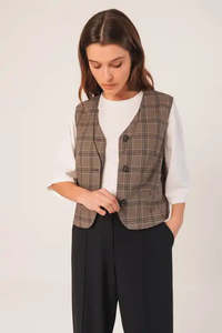 Indi Cold: Check Vest