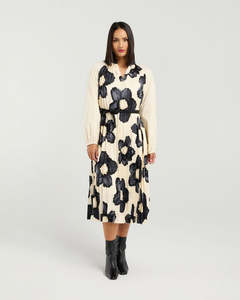 Et Alia: Solene Dress - Daisy Noir