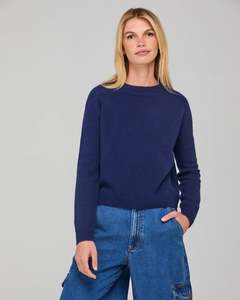 Knitwear: District Jumper - Twilight Blue