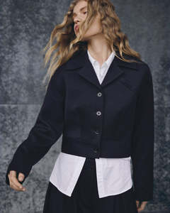 Outerwear: Mynthe Elina Jacket - Sky Captain