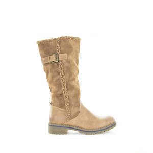 Synthetic Boots: CC RESORTS GREGORY TAN