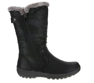 Synthetic Boots: CC RESORTS GOOSE BLACK