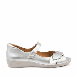 Comfortable Women Shoes Online: ZIERA DISCO SILVER