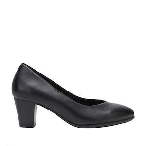 Court Shoes: HUSH PUPPIES THE POINT BLACK