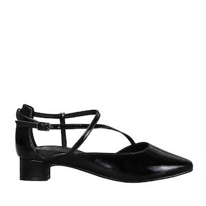 Naked Arches: NAKED ARCHES PITA BLACK PATENT