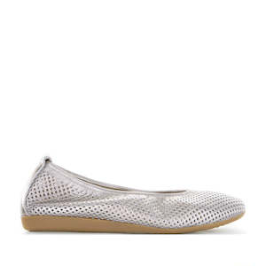 Ballet Flats: LE SANSA BENZI CHAMPAGNE