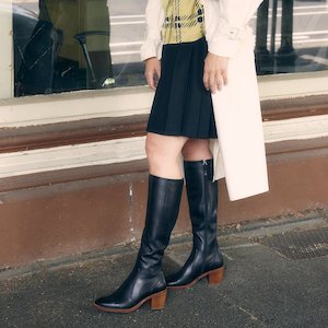 Knee High Boots: EOS CIANNA BLACK