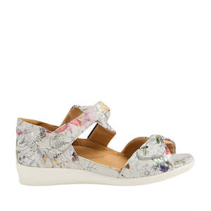 Orthotic Friendly Footwear: ZIERA DOXIE WHITE FIELDS