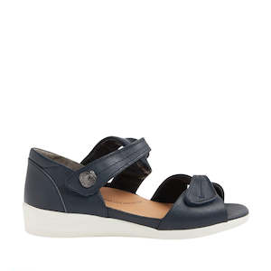 Orthotic Friendly Footwear: ZIERA DOXIE NAVY
