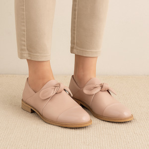 Loafers: DJANGO & JULIETTE KYMANI PALE PINK PATENT
