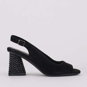 Django Juliette: DJANGO & JULIETTE LANTOS BLACK SUEDE