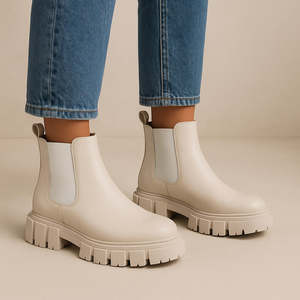 Premium Leather Boots: EOS FEA STONE