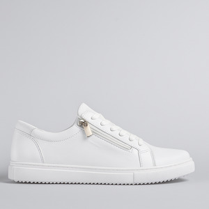 White Sneakers: CABELLO UNLY WHITE