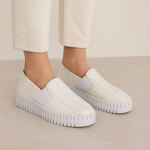 White Sneakers: DJANGO & JULIETTE BECCA WHITEGOLD