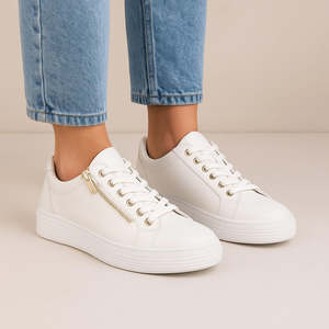 White Sneakers: CABELLO UNITY WHITE